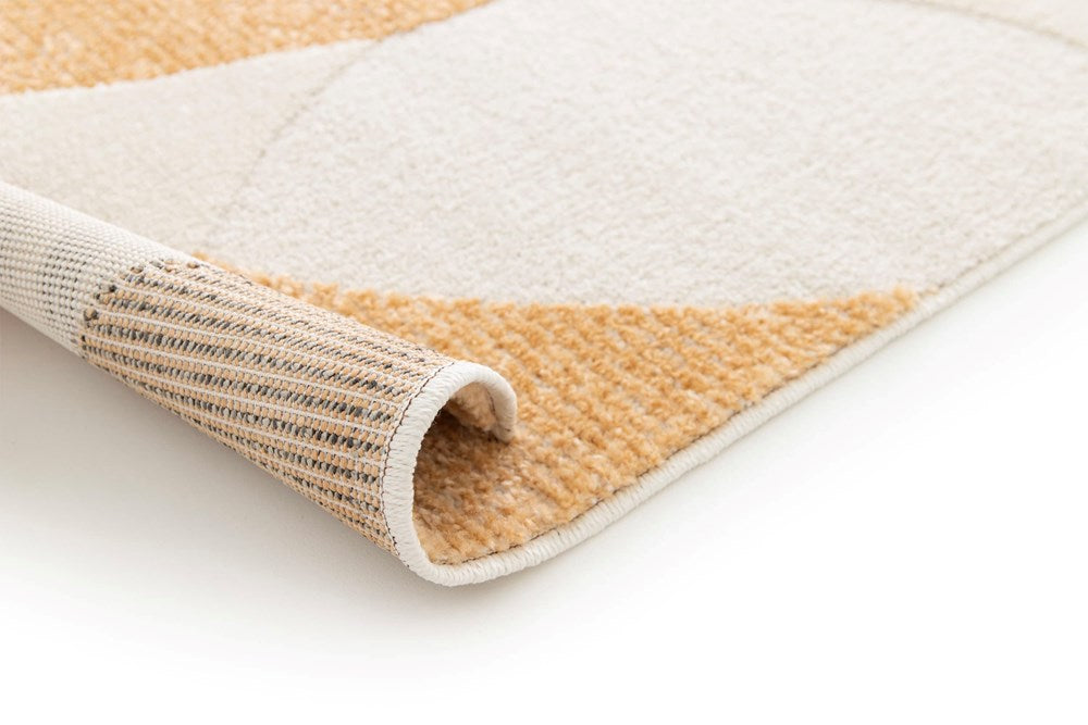 Abstract Sunset Mid-Century Modern Rug