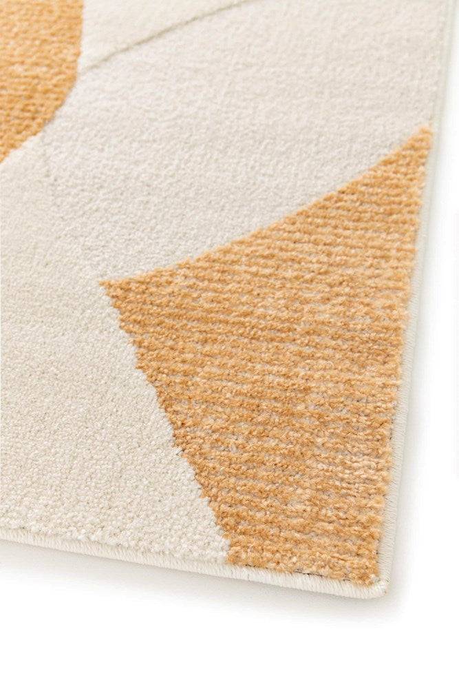 Abstract Sunset Mid-Century Modern Rug