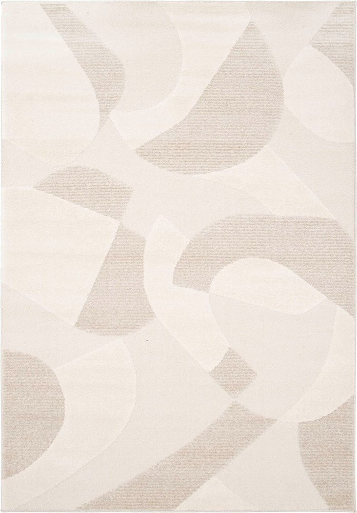 Abstract Twilight Mid-Century Modern Rug