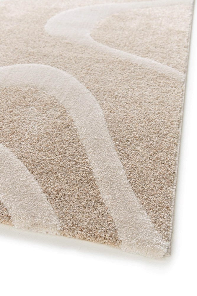 Beige Sands Mid-Century Modern Rug