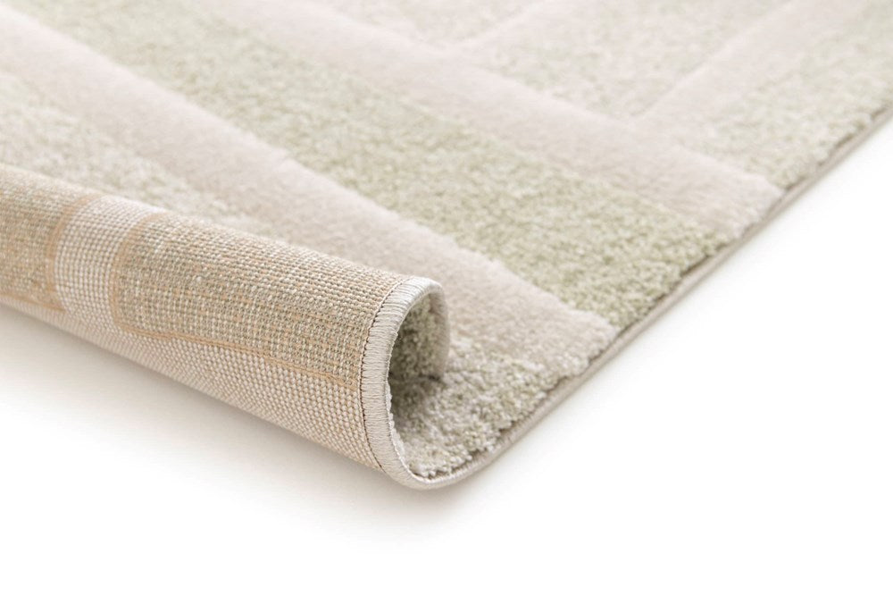 Sage Grid Mid-Century Modern Rug