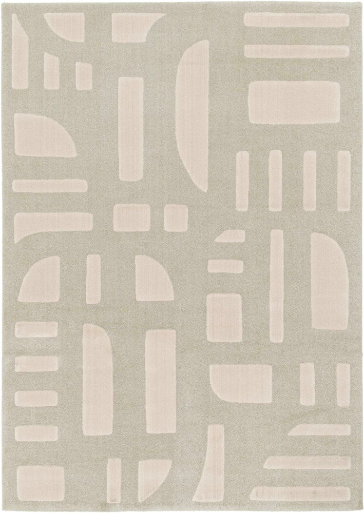 Sculpt Sage Mid-Century Modern Rug