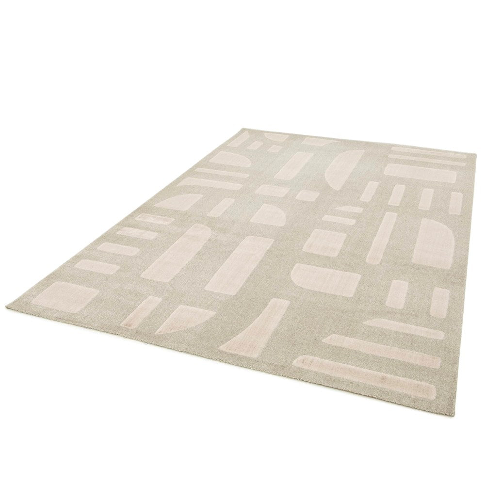 Sculpt Sage Mid-Century Modern Rug