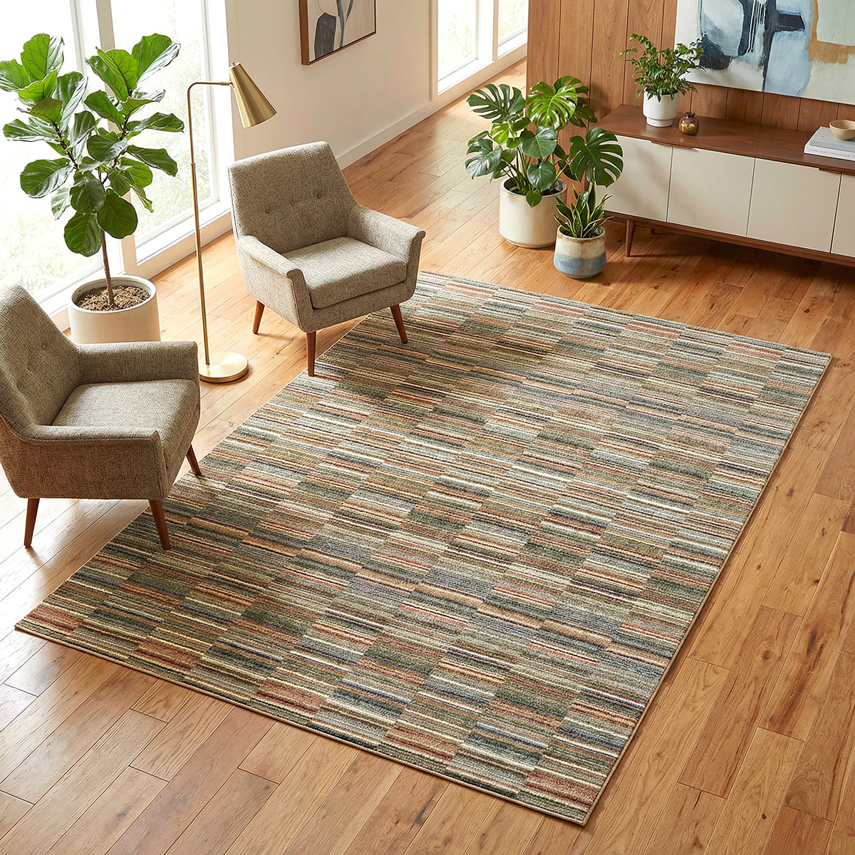 Mesa Mosaic Stripe Rug
