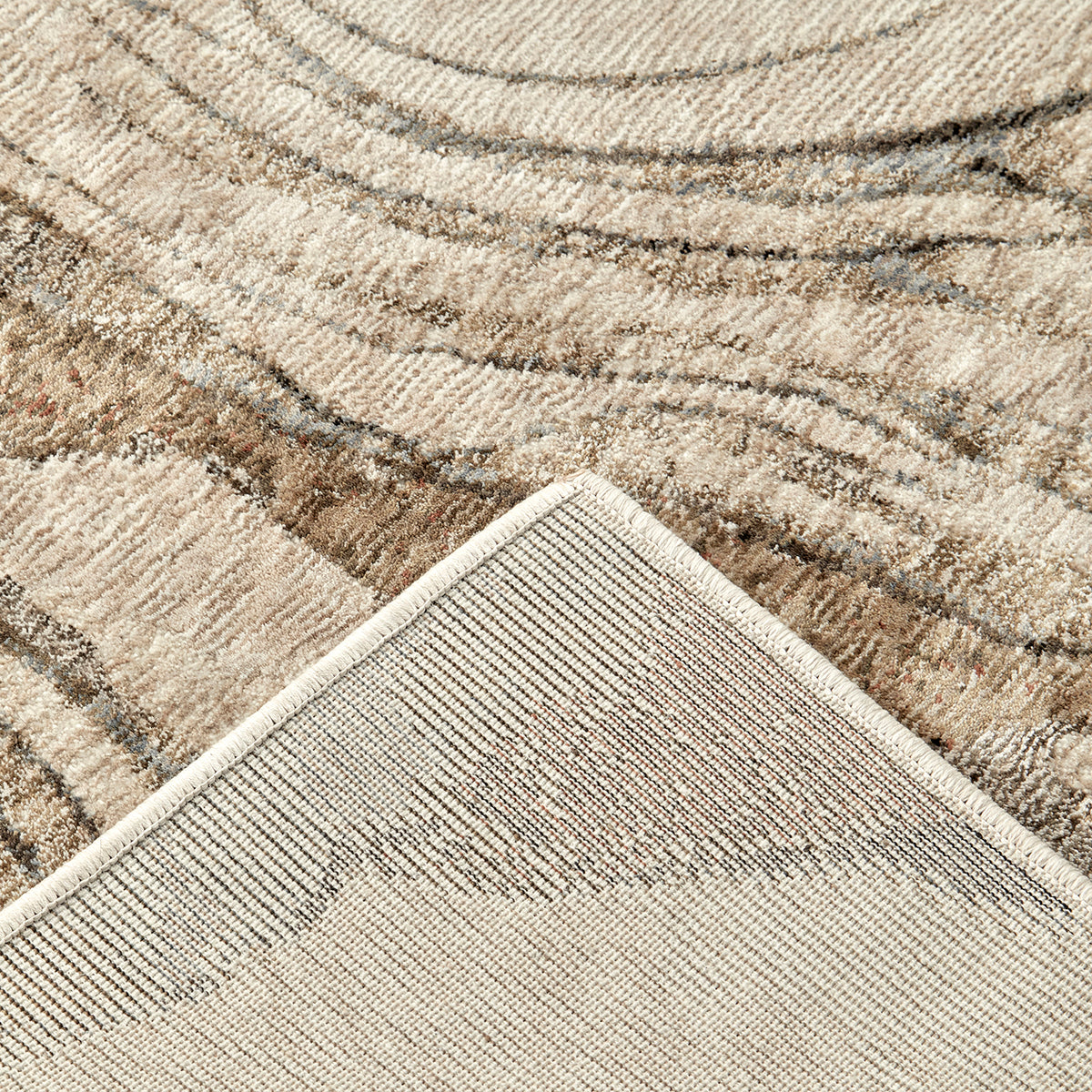 Travertine Flow Marble Abstract Rug