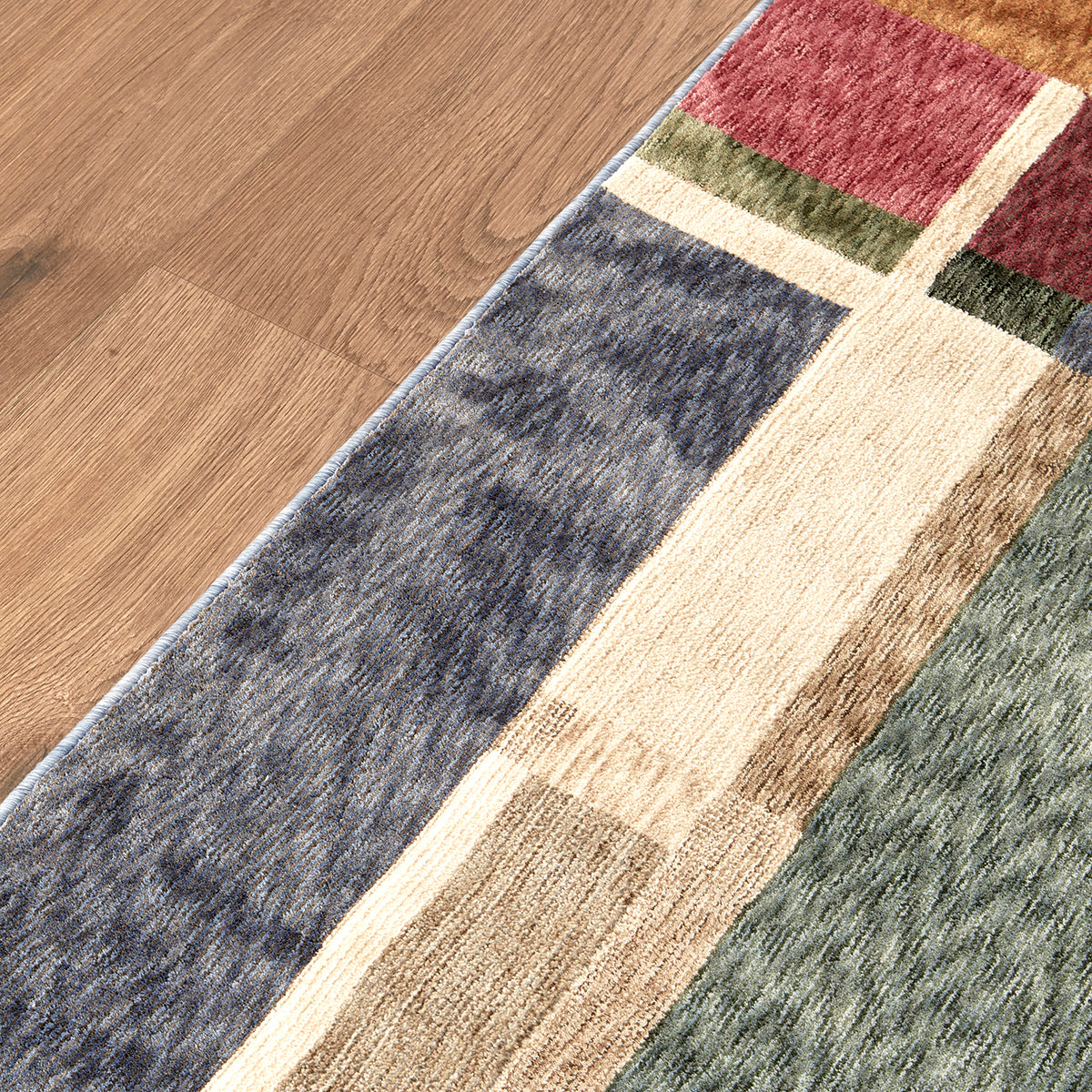 Mondrian Mosaic Colour Block Rug