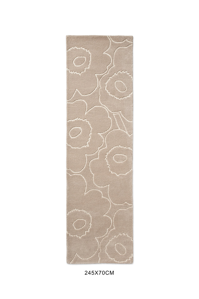 Marimekko Piirto Oatmeal Wool Rug