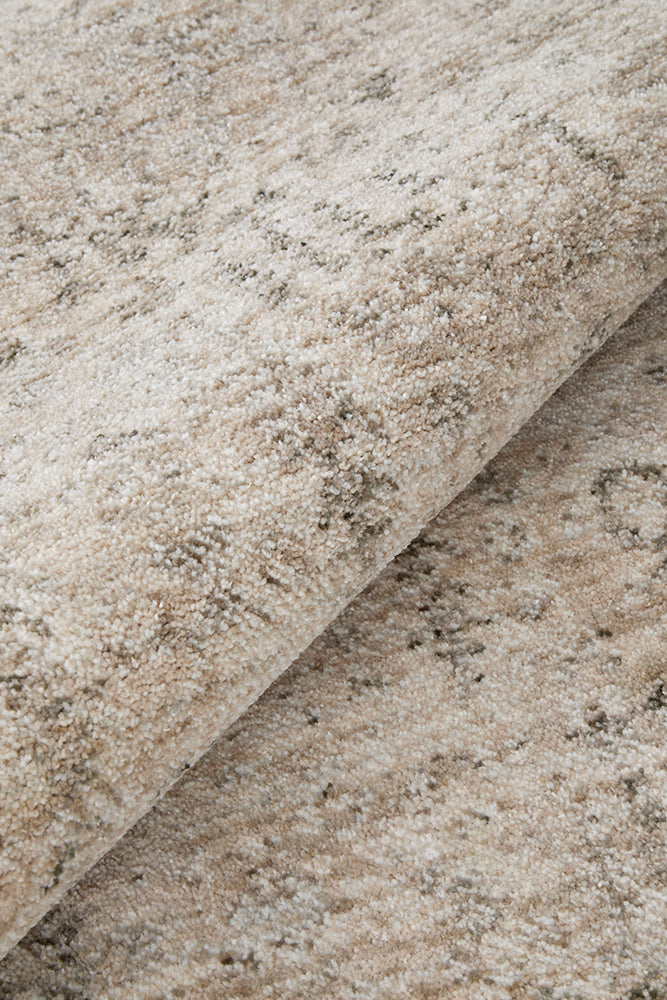 Natural Dune Fringed Rug