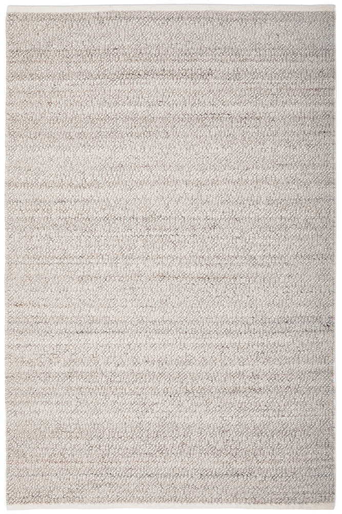 Loop Natural Wool Blend Boucle Rug
