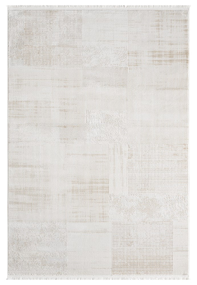 Sandstone Modern Tassel Rug