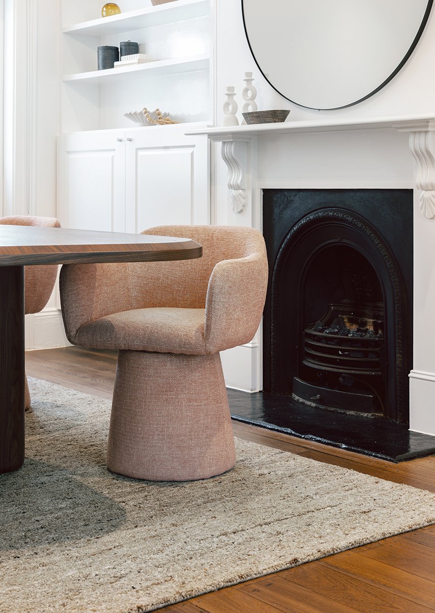 Oatmeal Pebble Textured Wool Rug