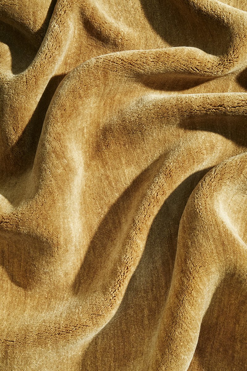 Hand-Loomed Honey Tassel Wool Rug