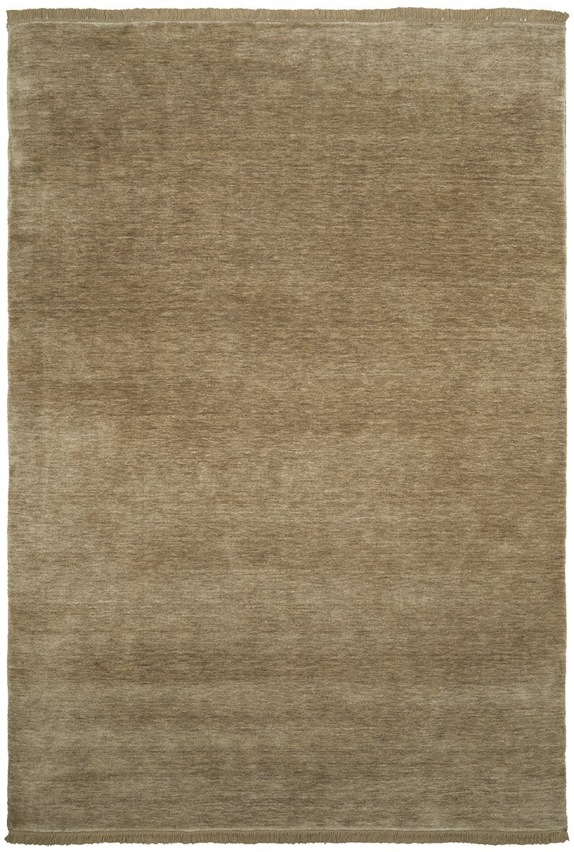 Hand-Loomed Oyster Tassel Wool Rug