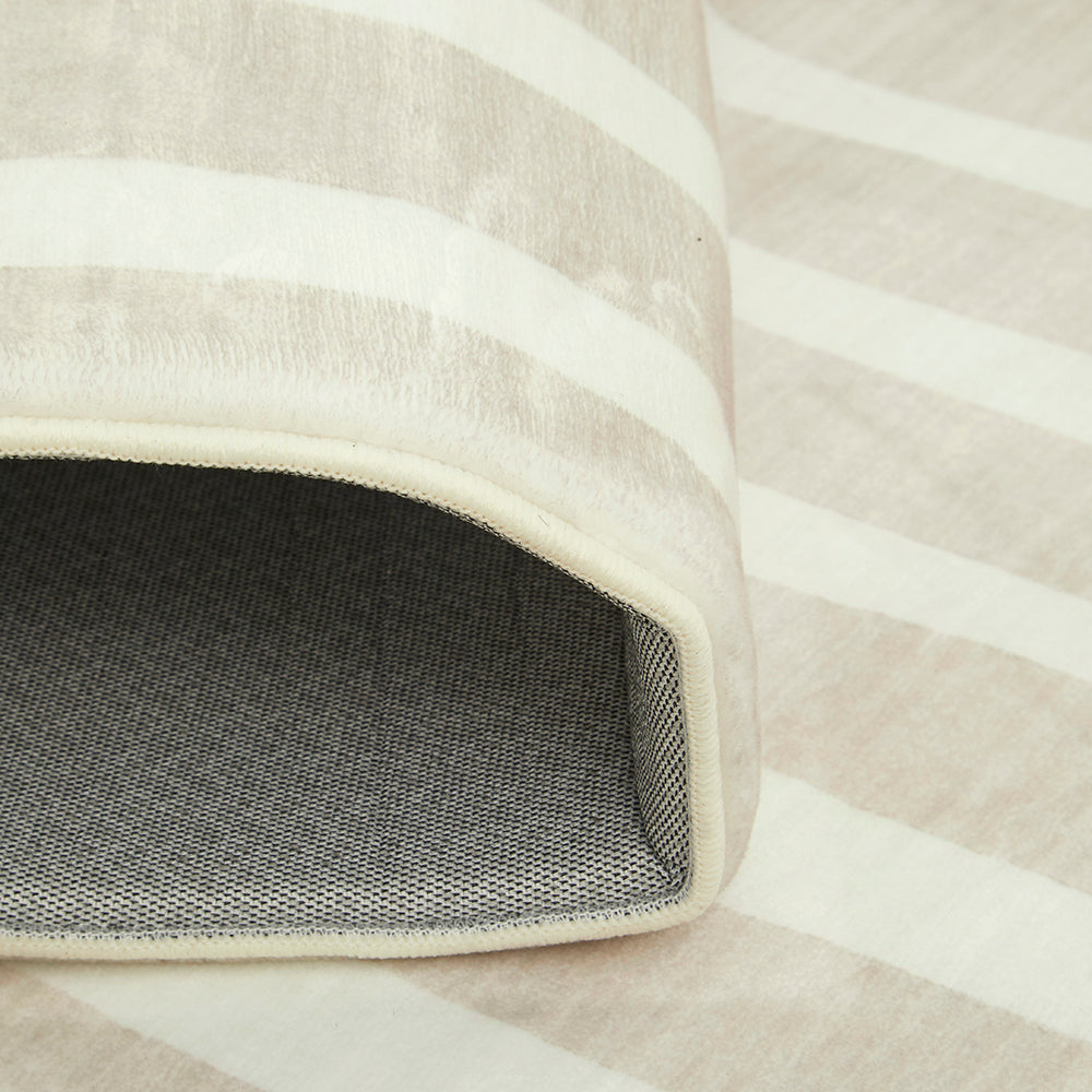 Natural Beige Arch Memory Foam Rug