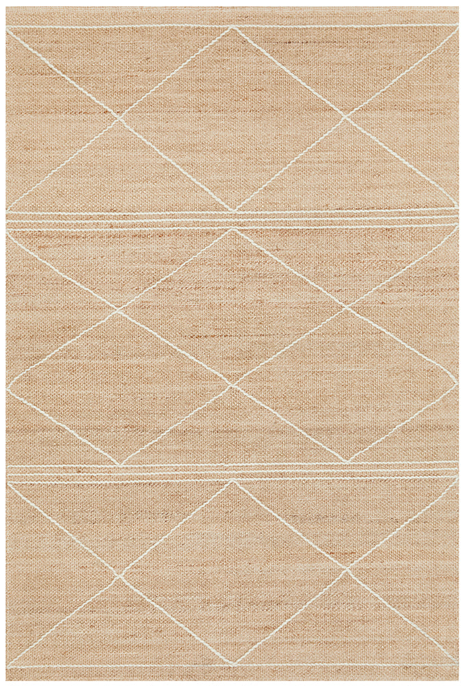 Delta Natural Diamond Rug