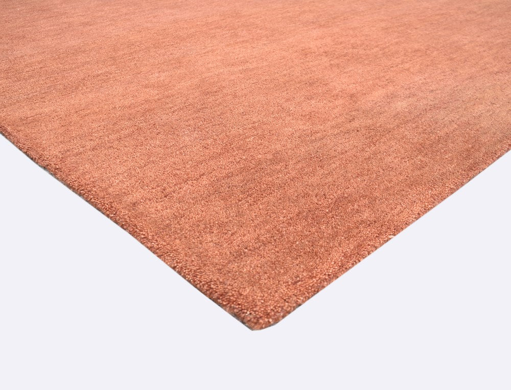 Adorn Rust Wool and Cotton Rug