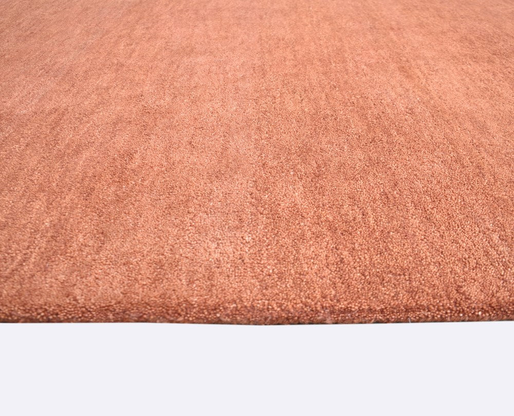 Adorn Rust Wool and Cotton Rug