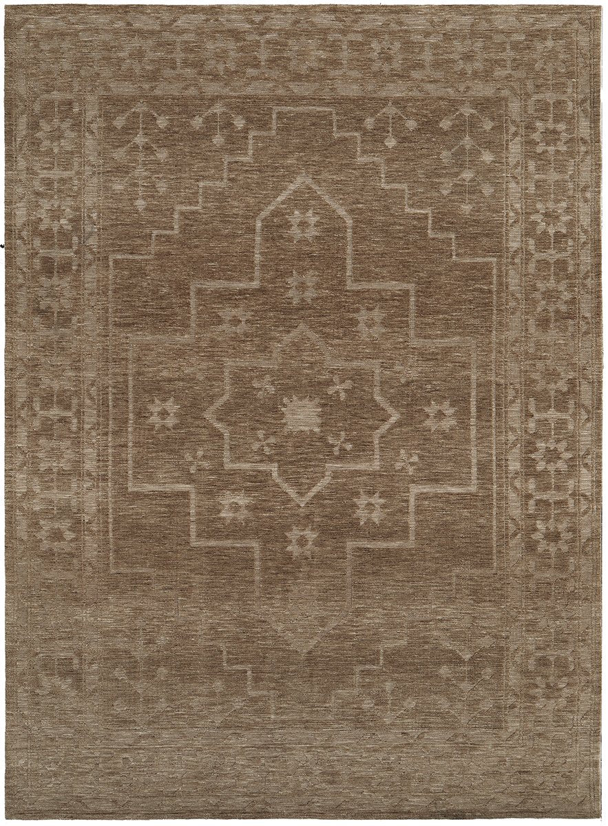 Darren Palmer Jamocha Almond Brown Transitional Rug