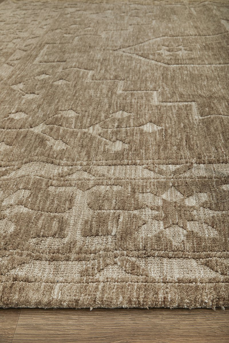 Darren Palmer Jamocha Almond Brown Transitional Rug