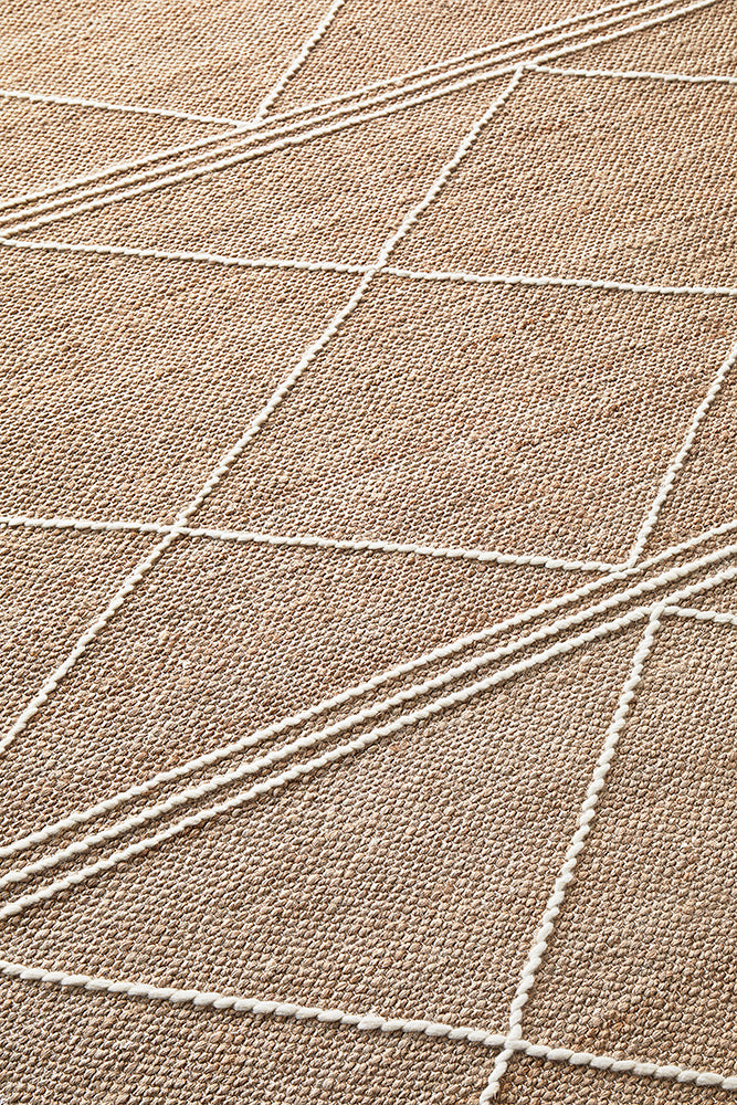Delta Natural Diamond Rug