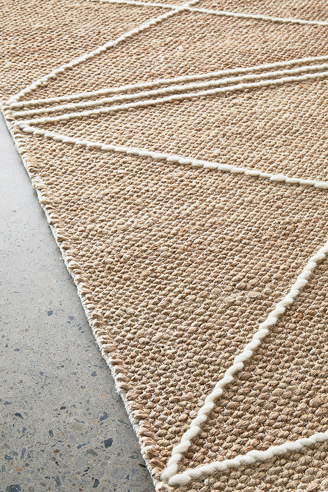 Delta Natural Diamond Rug