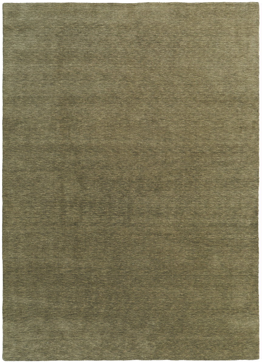 Darren Palmer Olive Green Wool Rug