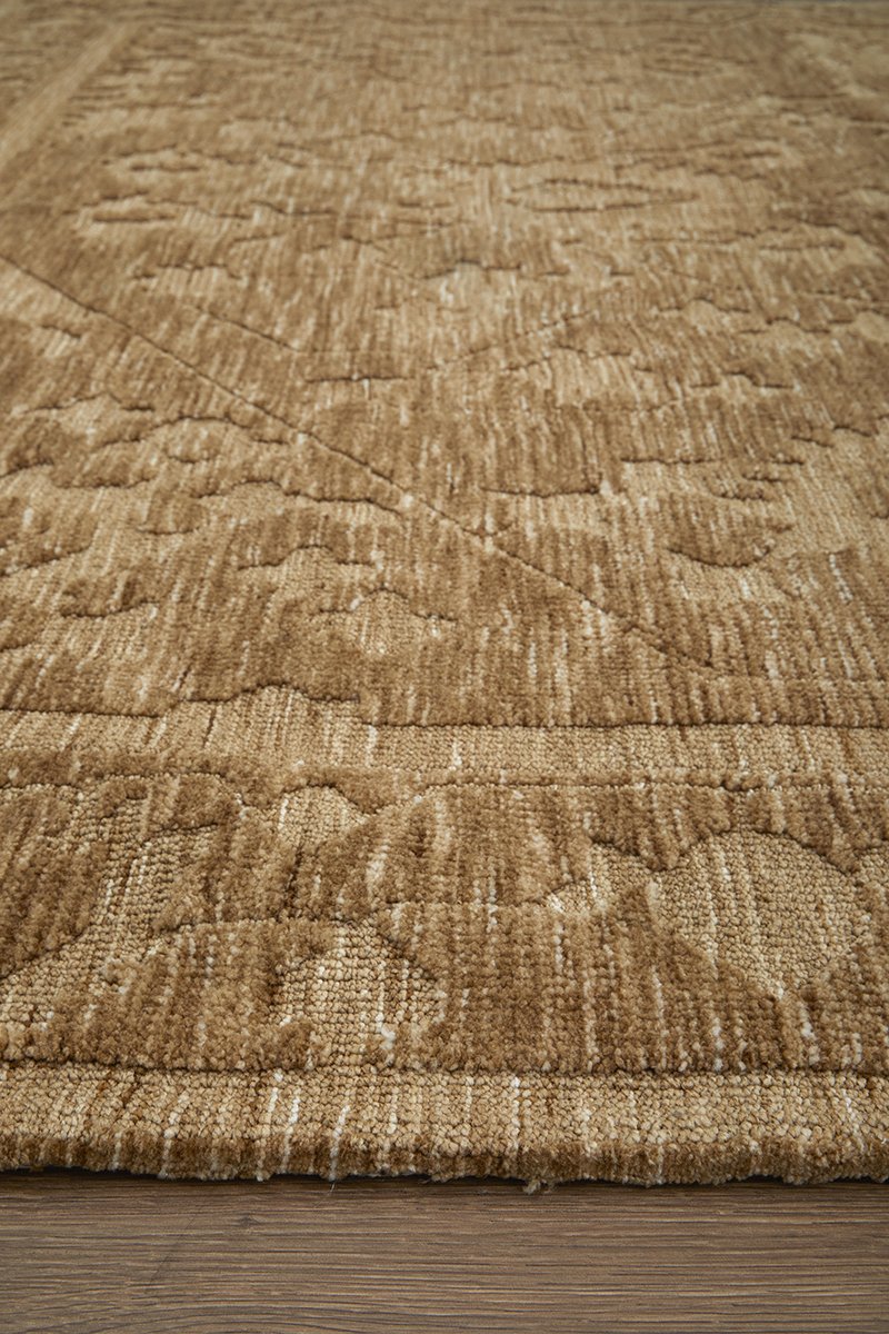 Darren Palmer Madagascar Ginger Tan Transitional Rug