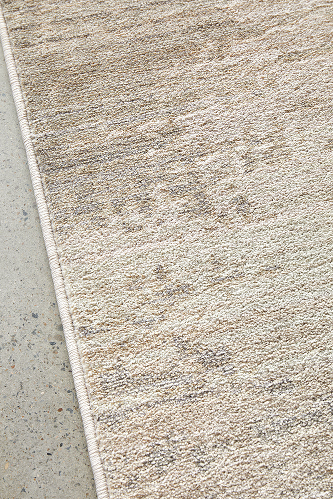 Panache Stone Fringed Rug