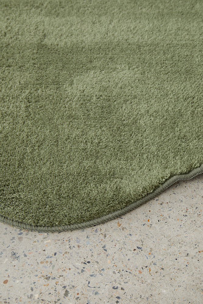 Waveform Forest Washable Rug