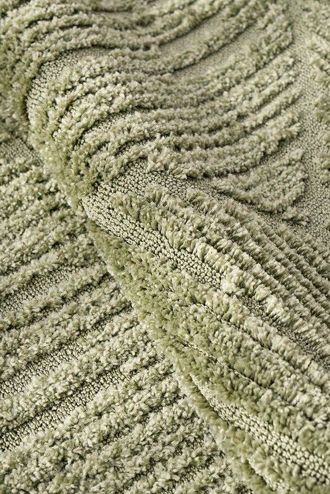 Astrid Serene Green Texture Rug