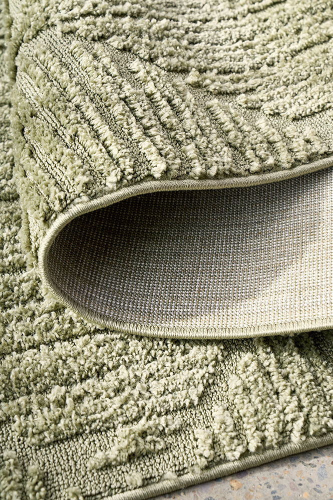 Astrid Serene Green Texture Rug