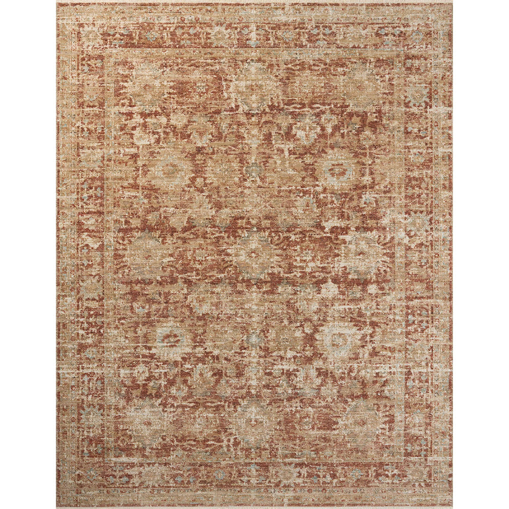 Antique Inspired Terracotta Rug