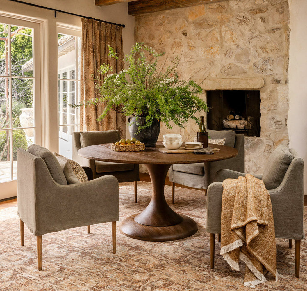 Antique Inspired Terracotta Rug