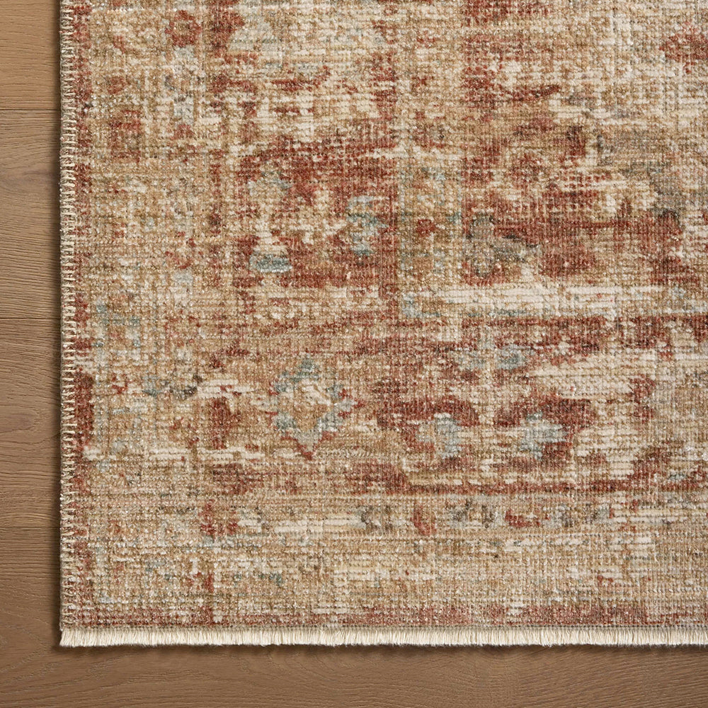 Antique Inspired Terracotta Rug