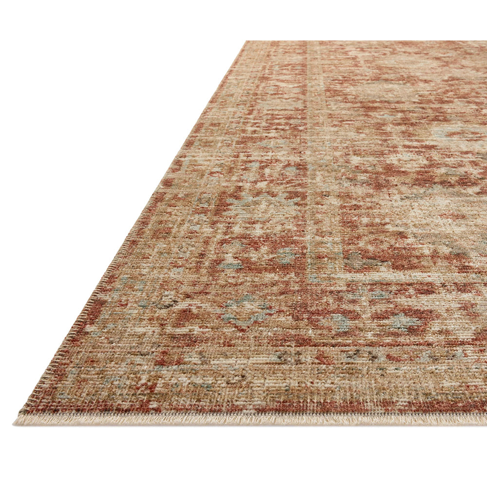 Antique Inspired Terracotta Rug