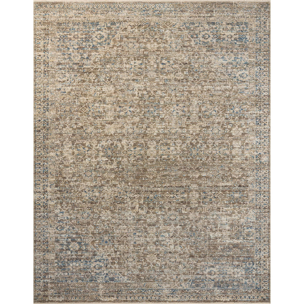 Antique Look Driftwood Rug