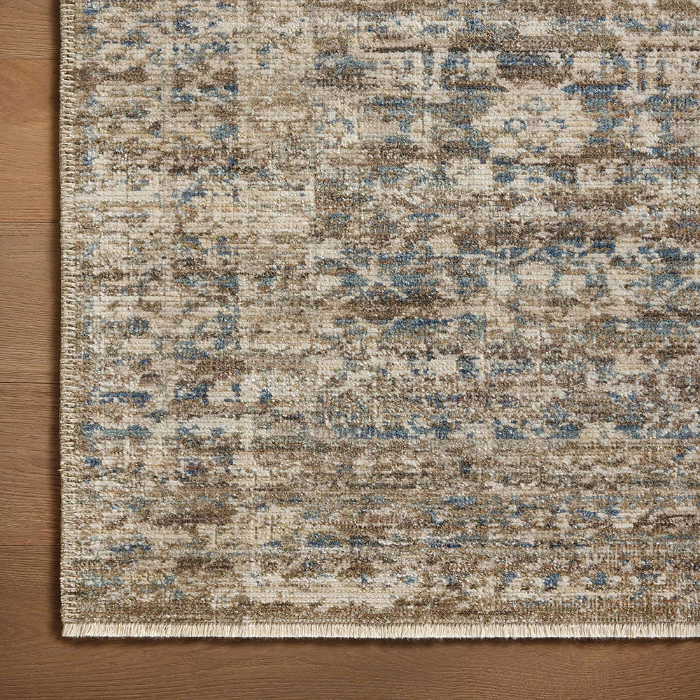 Antique Look Driftwood Rug