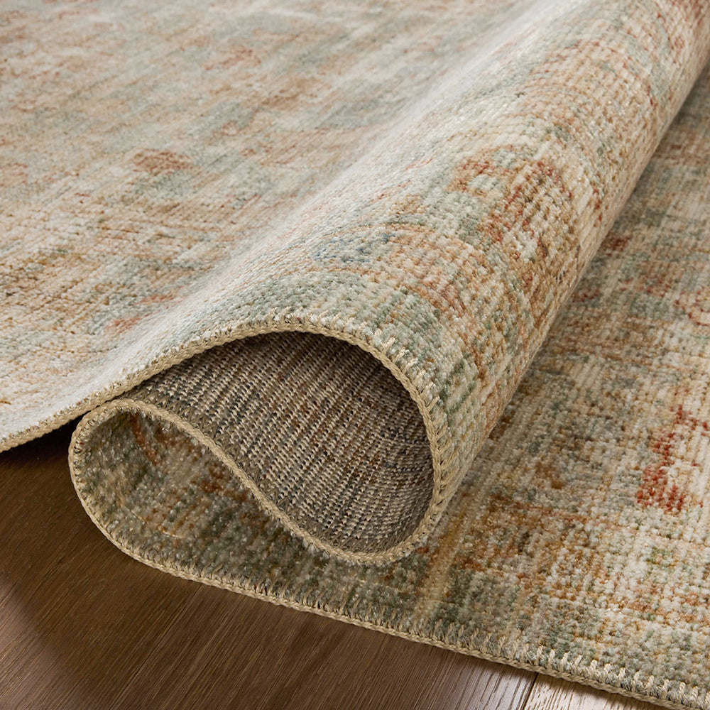 Aqua Persian Inspired Rug