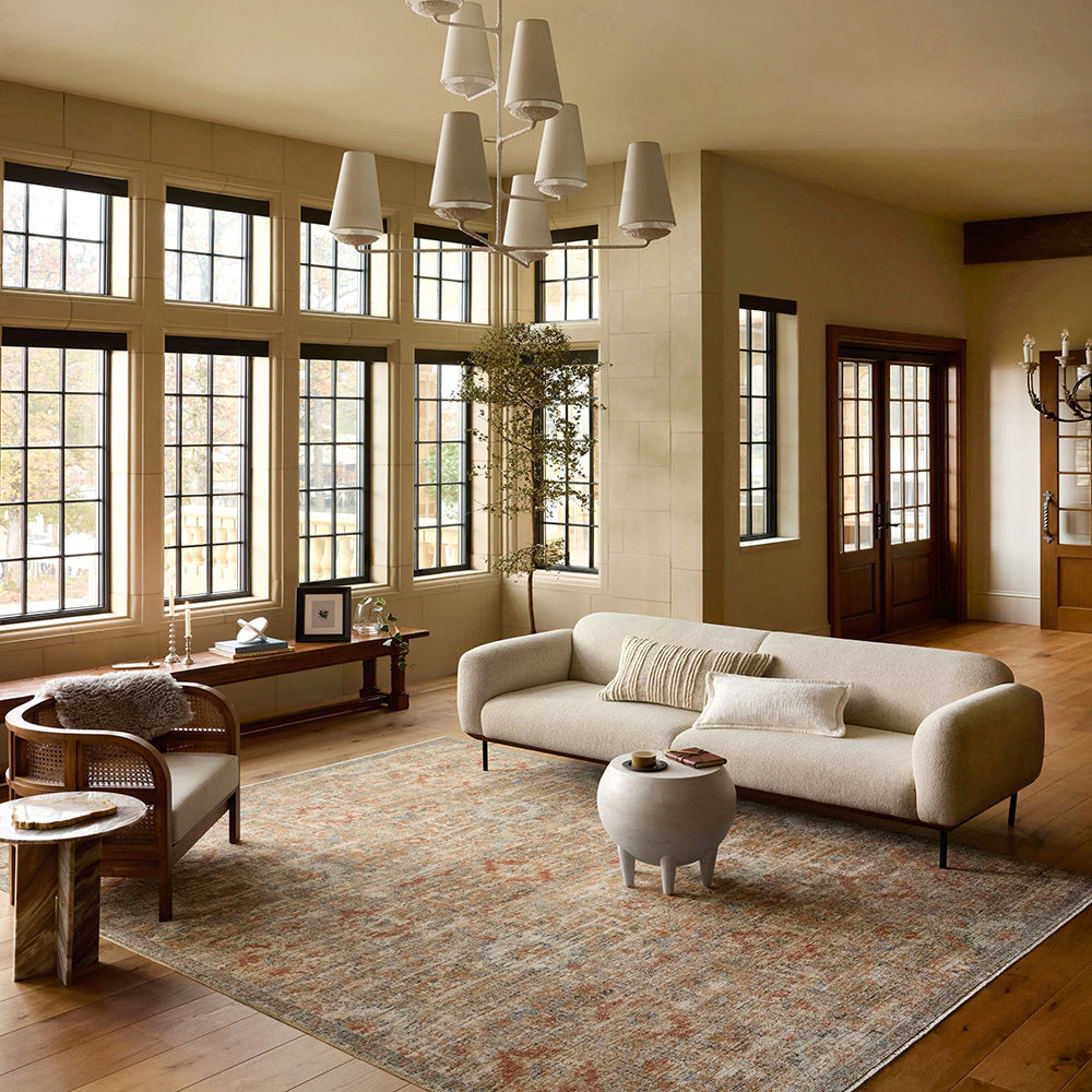 Rustic Tuscan Antique Look Rug