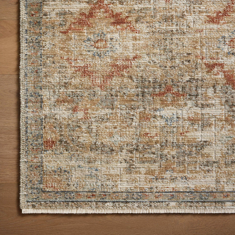 Rustic Tuscan Antique Look Rug