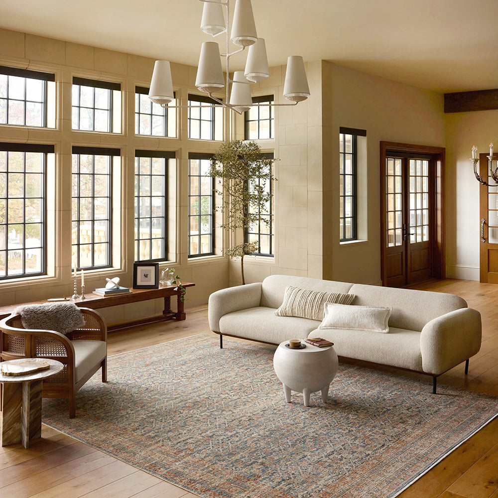 Royal Azure Persian Inspired Rug