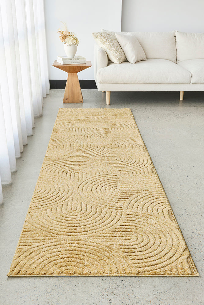 Camel Arched Glam Rug