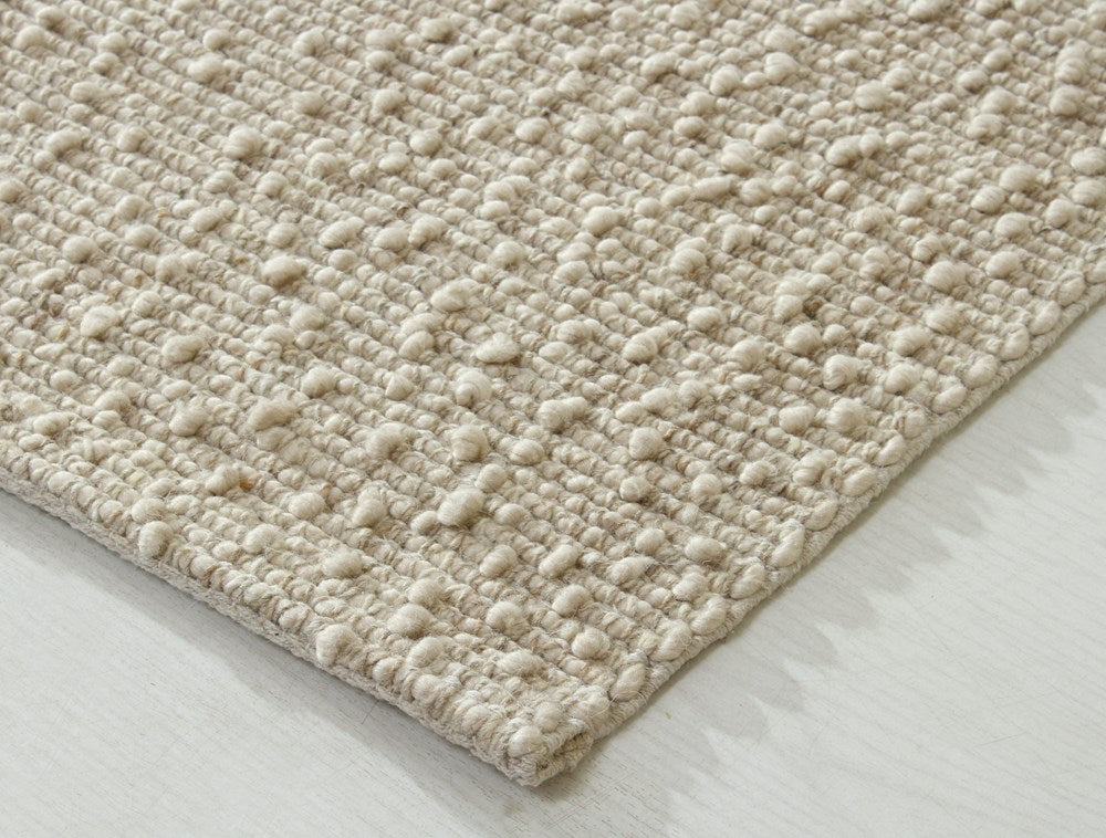 Oatmeal Pebble Weave Rug