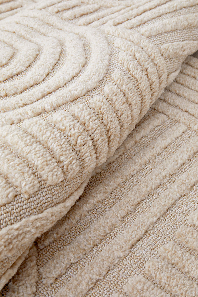 Astrid Arch Pattern Beige Rug