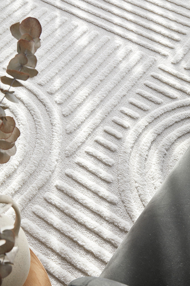 Astrid Arch Off-White Pattern Rug