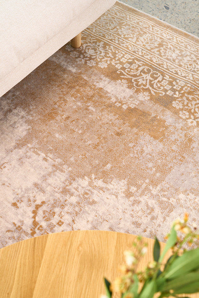 Nain Delara Golden Rust Wool Rug