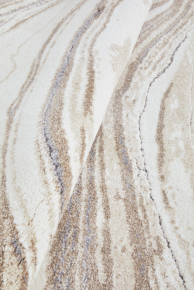 Opal Ivory Marbled Rug