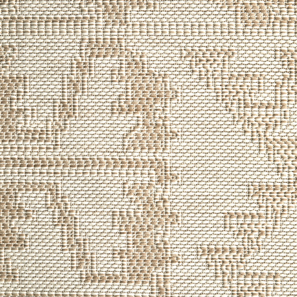 Aztec Natural Cream Indoor Outdoor Washable Rug