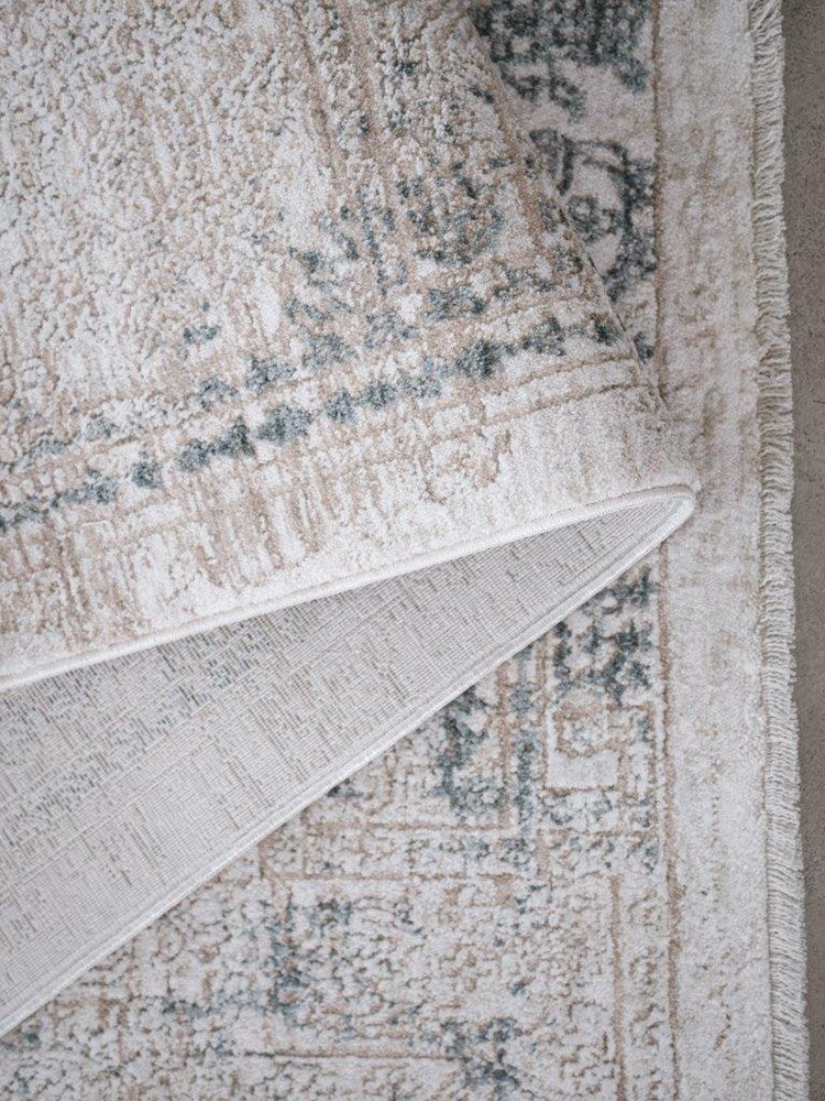 Cyperus Tapestry Transitional Fringe Rug