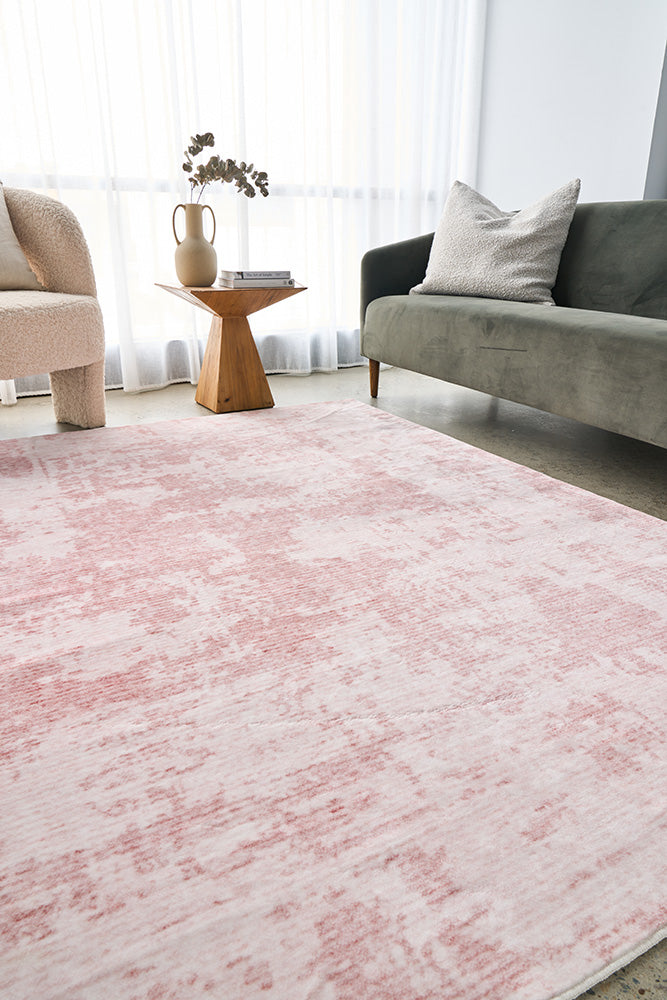 Vivify Zoe Blush Washable Rug